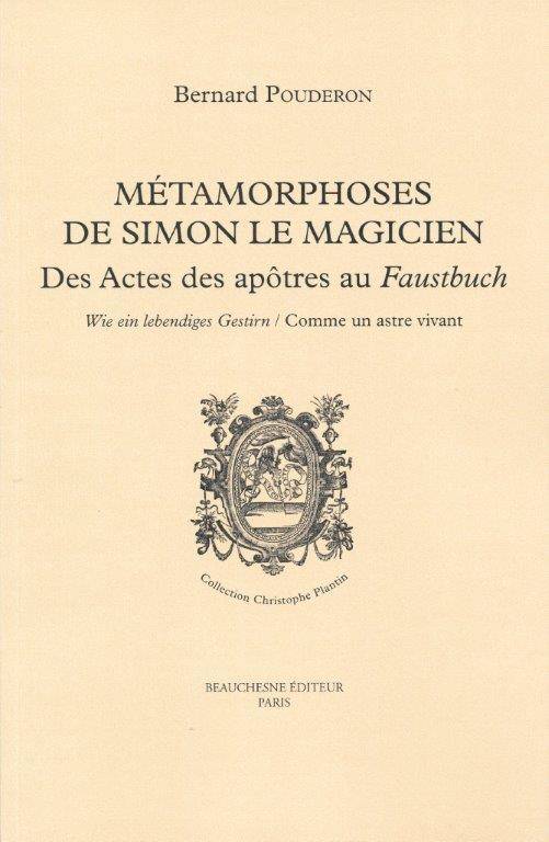 Métamorphoses de Simon le Magicien, Des 