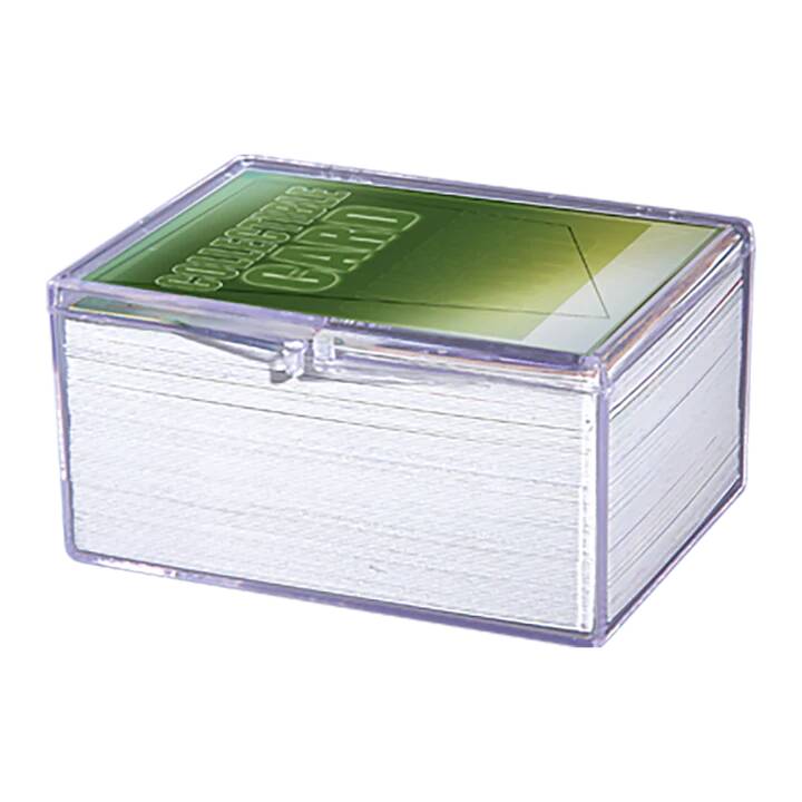 Deckbox - Hinged Clear box - 100 cartes