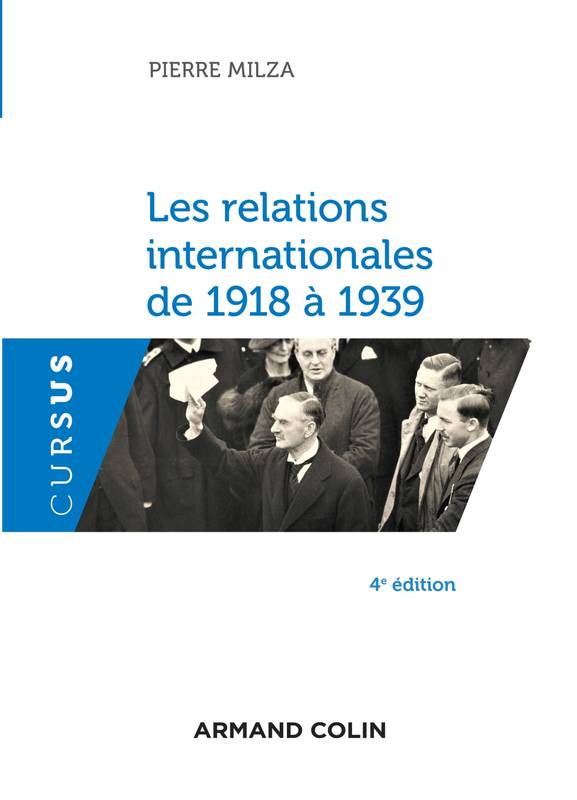 Les relations internationales de 1918 à 1939