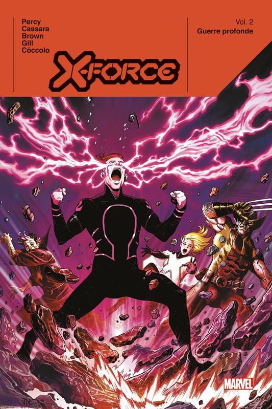 Livres BD Comics X-Force T02 : Guerre profonde Garry Brown, Joshua Cassara, Martin Coccolo