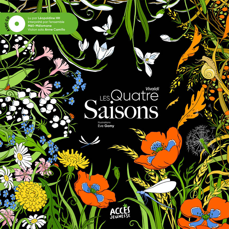 LIVRE CD - LES QUATRE SAISONS HUMMEL LEOPOLDINE