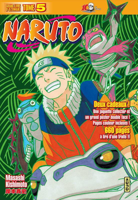 Livres Mangas Shonen Naruto Collector, 5, Naruto  Masashi Kishimoto