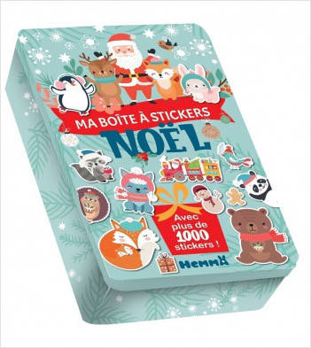 Jeux et Jouets Loisirs créatifs Pochettes créatives Stickers et gommettes Ma boite à stickers - Noël - Avec plus de 1000 stikers ! Collectif