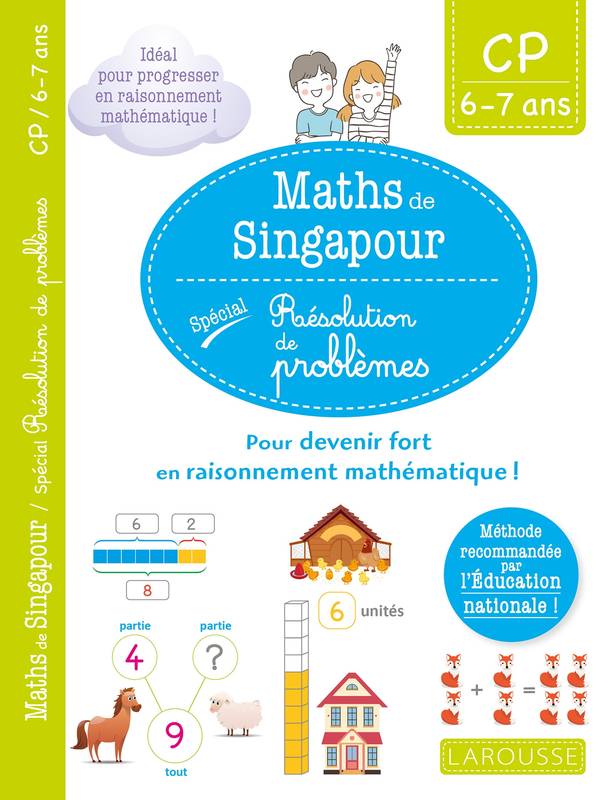 Mon petit cahier de maths - méthode de Singapour spécial CP