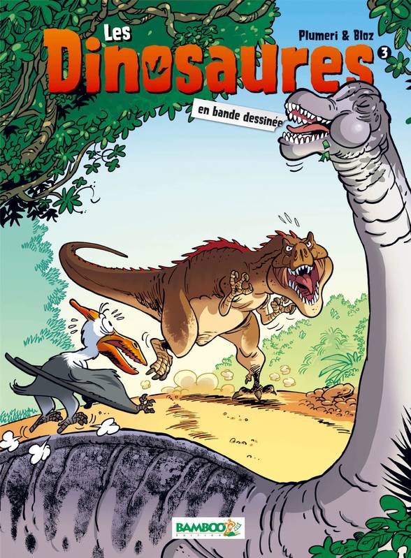 Les dinosaures en bande dessinée, 3, Les Dinosaures en BD - tome 3 PLUMERI ARNAUD & BLOZ