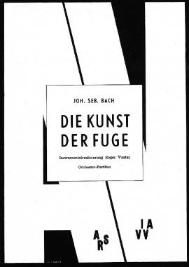 Die Kunst der Fuge, D Minor. BWV 1080. Orchestra. Partition d'étude.