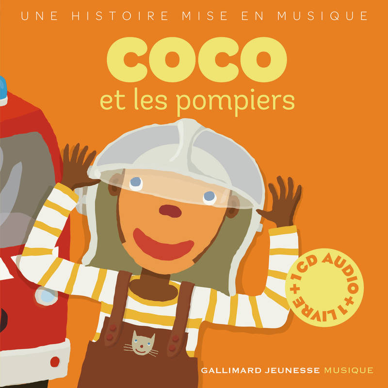Livres Jeunesse de 3 à 6 ans Recueils, contes et histoires lues Coco et les pompiers, Livre-CD avec QR code Paule Du Bouchet