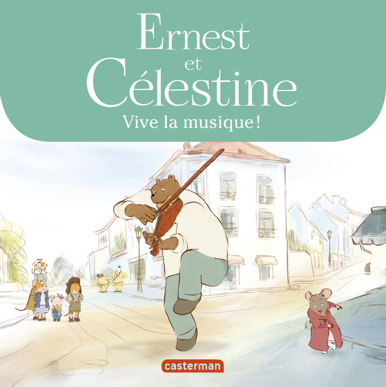 Ernest et Célestine - Vive la musique !, Les albums de la série animée