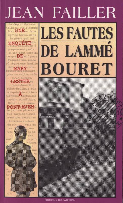 Les fautes de Lammé Bouret, Volume 24, Les fautes de Lammé Bouret