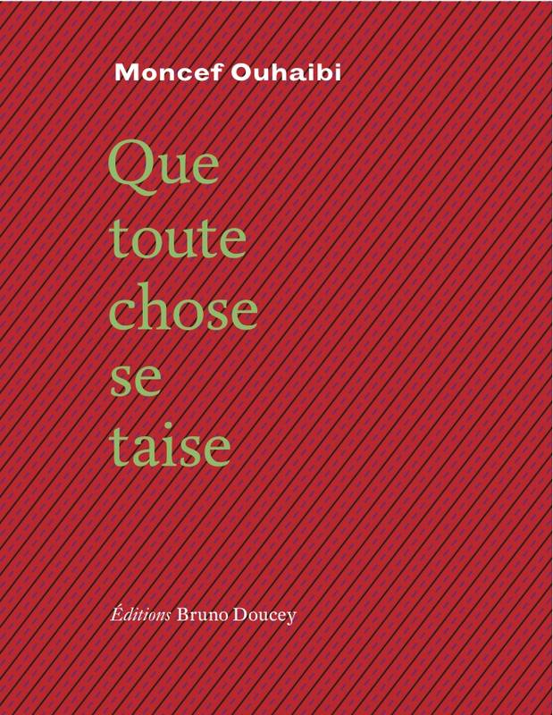 QUE TOUTE CHOSE SE TAISE bilingue français/arabe