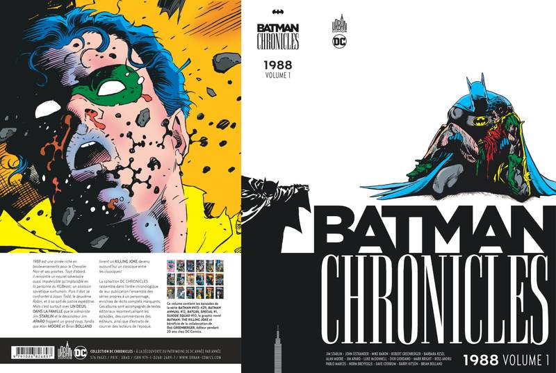 Livres BD Comics Batman Chronicles 1988 volume 1 Collectif