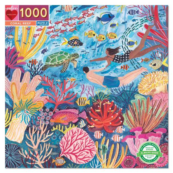 Puzzle - 1000 pièces - Coral Reef eeBoo