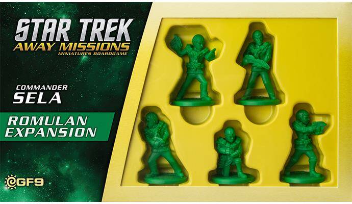 Star Trek Away Missions Miniatures Boardgame - Commander Sela