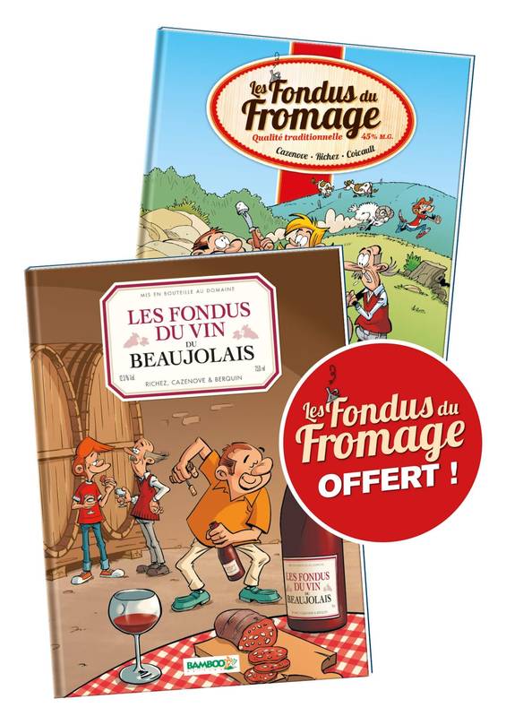 0, Les Fondus du vin : Beaujolais + Fondus du fromage offert Grégoire Berquin, Fred Coicault