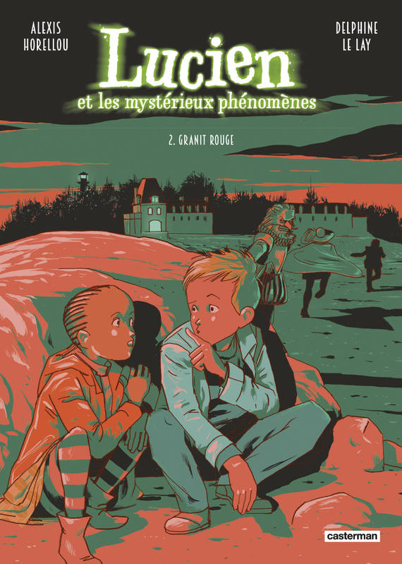 Livres BD BD adultes Lucien et les mystérieux phénomènes, Granit rouge - Nouvelle édition Delphine Le Lay