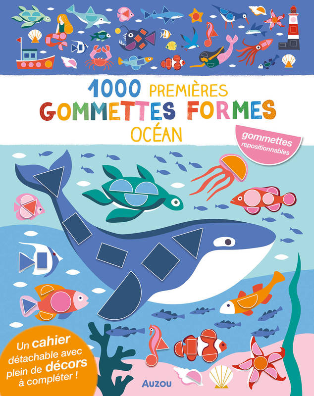 Livres Jeunesse Loisirs et activités MES TOUT PREMIERS AUTOCOLLANTS - 1000 GOMMETTES - OCÉAN NE TAYLOR NADIA