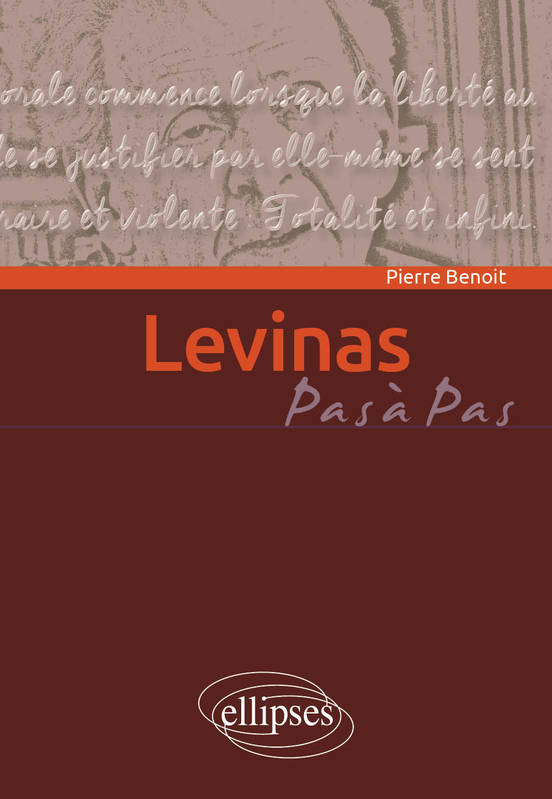 Livres Sciences Humaines et Sociales Philosophie Levinas Pierre BENOIT