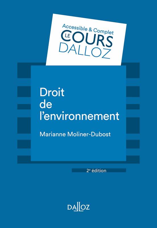 Droit de l'environnement - 2e ed.