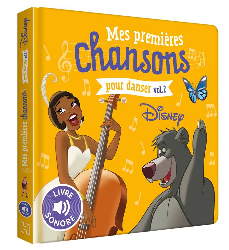 DISNEY - Mes Premières Chansons Pour Danser Vol. 2 - Livre sonore