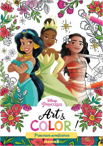 Disney Princesses - Art & Color ! - Princesses aventurières