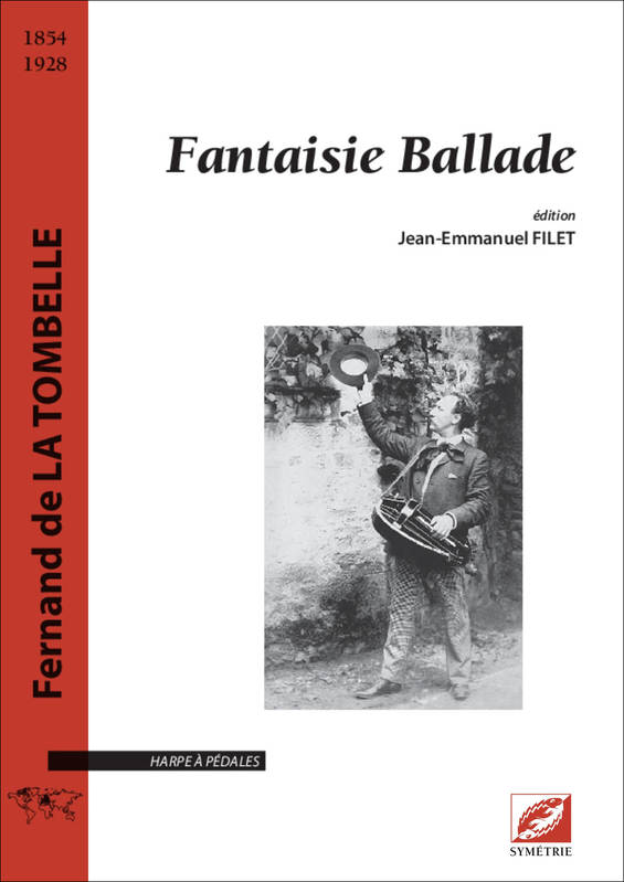 Livres Livres Musiques Musique classique Fantaisie ballade, Harpe à pédales Fernand de La Tombelle