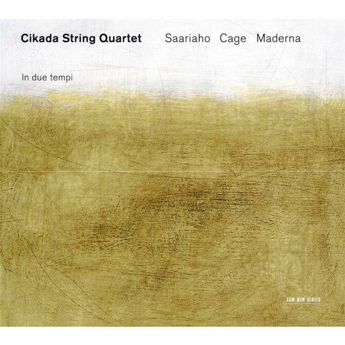CD, Vinyles Musique classique Musique classique Saariaho, Cage, Maderna Cikada String Quartet