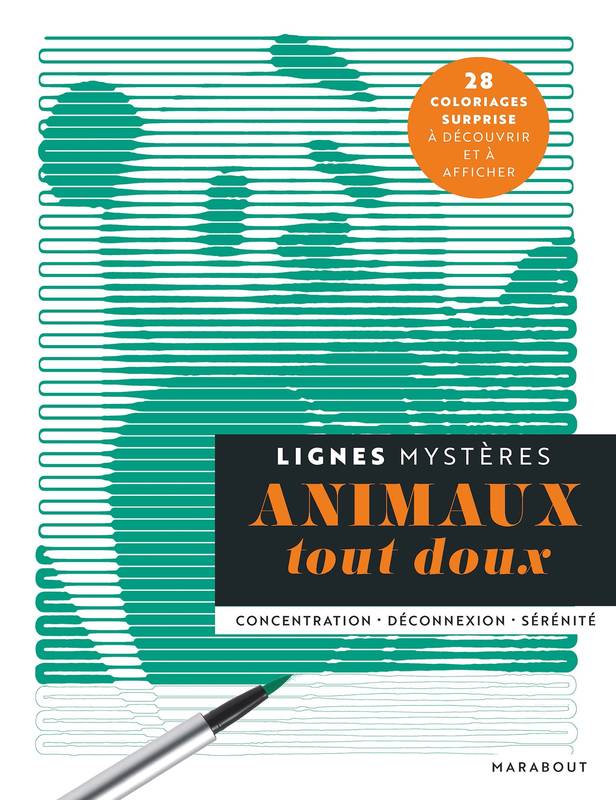 Livres Jeunesse Loisirs et activités Lignes mystères - Animaux tout doux Ellise