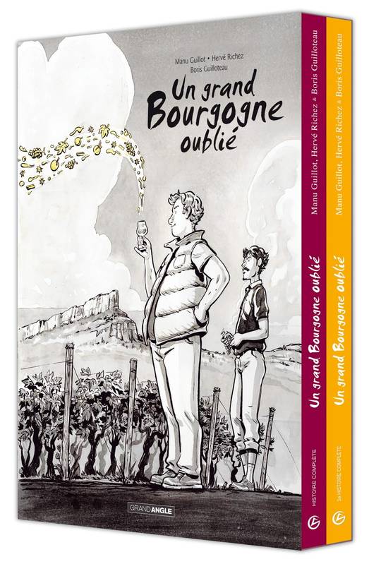 Livres BD BD adultes 2, Coffret : Un grand Bourgogne oublié , Volume 1 et Volume 2 Manu Guillot, Boris Guilloteau, Hervé Richez