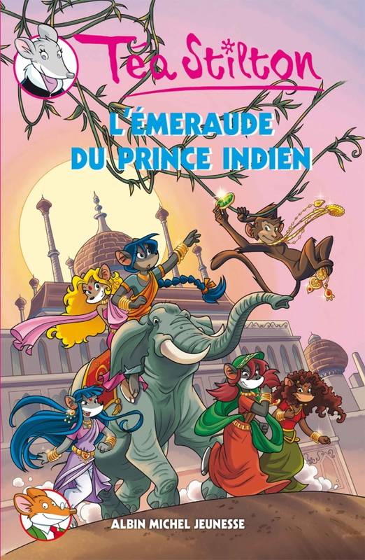 Livres Jeunesse de 6 à 12 ans Romans Téa Stilton, 12, L'émeraude du prince indien Nº12 Téa Stilton