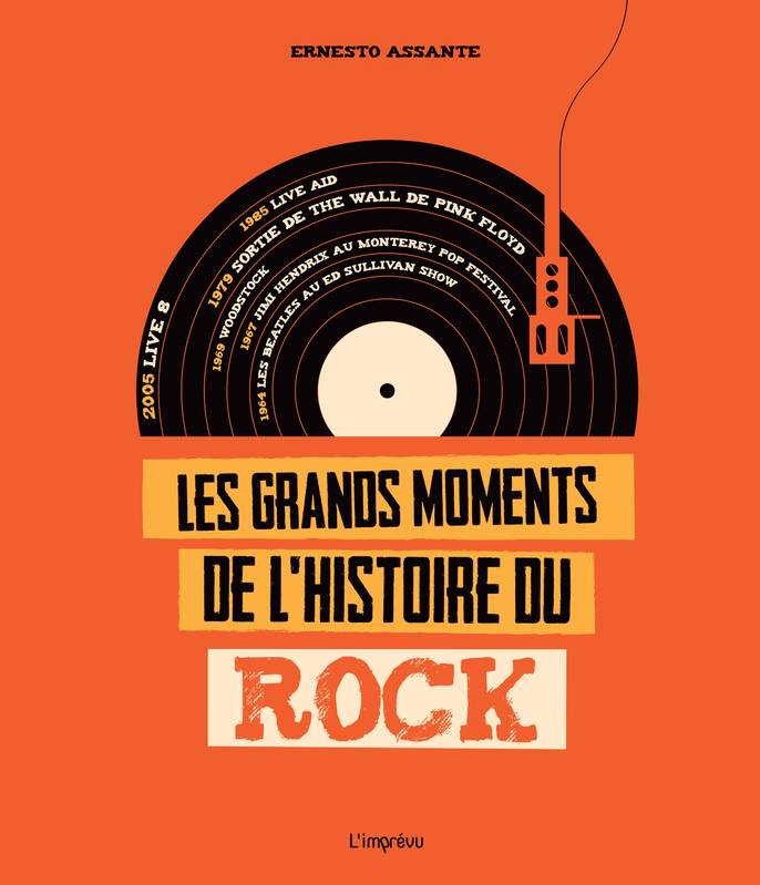 Livres Livres Musiques Chanson internationale Les grands moments de l'histoire du rock Ernesto Assante