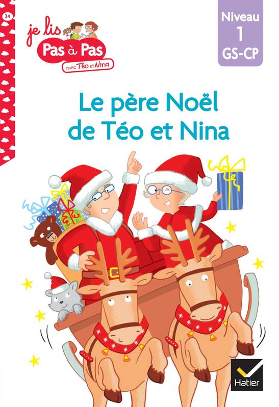 Le Père Noël de Téo et Nina / niveau 1, GS-CP, Téo et nina gs-cp