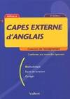 Capes externe d'anglais, conforme aux nouvelles épreuves Jean Berton