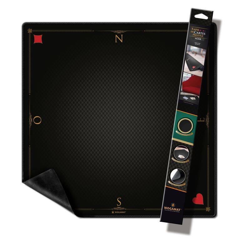 Tapis cartes - Prestige - Noir