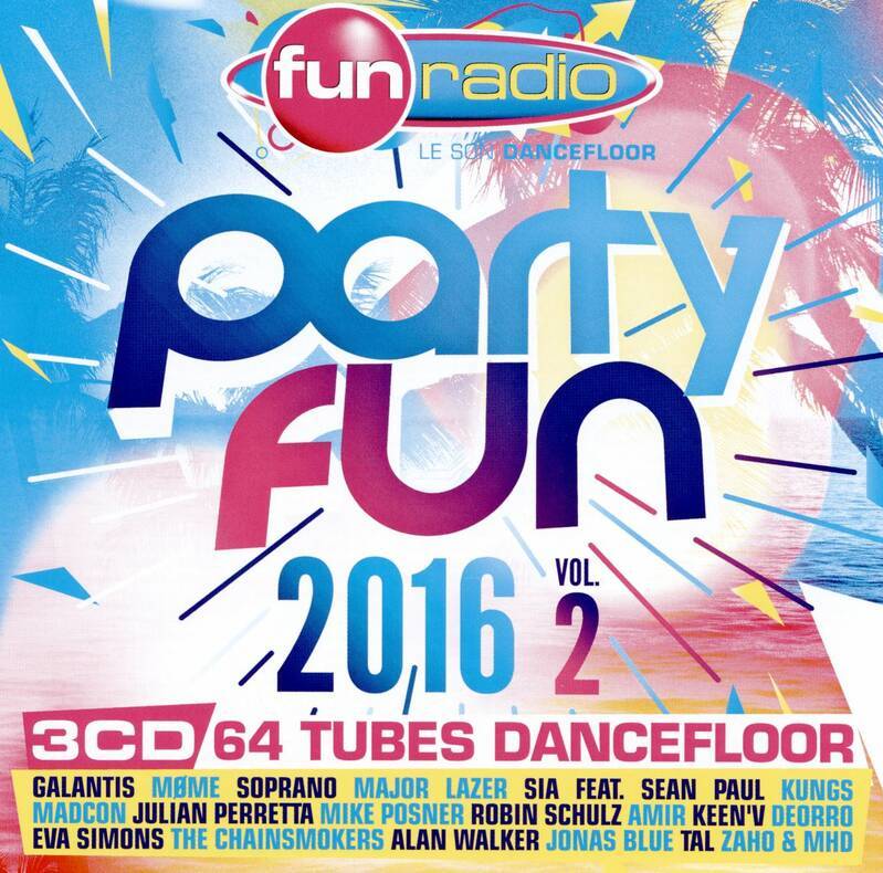 CD, Vinyles Compilations Party Fun 2016 Vol 2 Multi-artistes