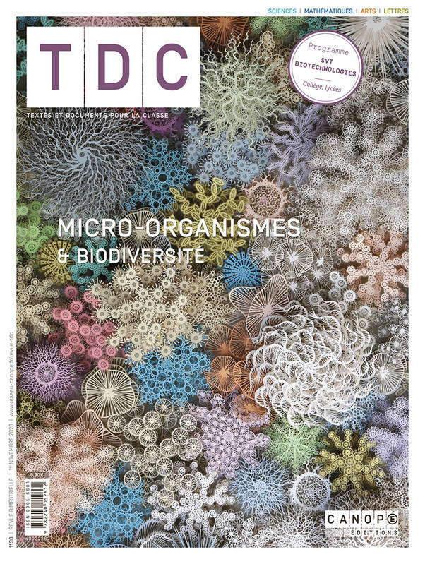 TDC, Micro-organismes & biodiversité - TDC 1130, Sciences de la vie et de la terre