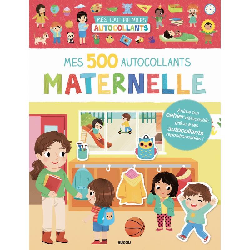 Livres Jeunesse Loisirs et activités Maternelle / mes 500 autocollants Yi-Hsuan WU