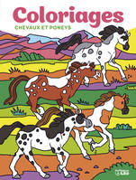 Chevaux et poneys : coloriages