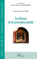 Réforme de la prescription pénale