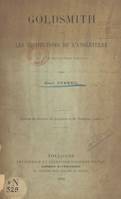 Goldsmith et les institutions de l'Angleterre au dix-huitième siècle, Extrait du « Recueil de Législation de Toulouse », 1908