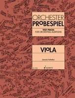 Test Pieces for Orchestral Auditions Viola, Excerpts from the Operatic and Concert Repertoire. viola.