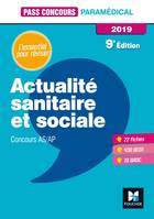 Pass'Concours Actualité sanitaire et sociale - AS-AP 2019 - Révision et entraînement