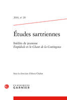 Études sartriennes, Inédits de jeunesse. Empédocle et le Chant de la Contingence