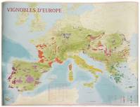 Affiche des Vignobles d'Europe