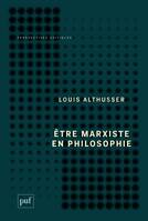 Être marxiste en philosophie