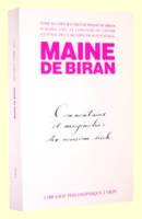 Oeuvres / Maine de Biran., 11, Commentaires et marginalia: dix-neuvième siècle, Œuvres, tome XI-3