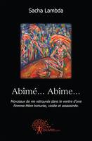 Abîmé...Abîme..., Morceaux de vie retrouvés dans le ventre dune Femme-Mère torturée, violée et assassinée.