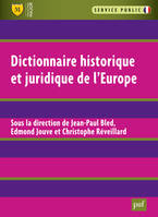 Dictionnaire historique et juridique de l'Europe