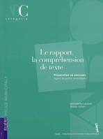 Le rapport, la compréhension de texte / préparation au concours, agent de police municipal, catégori, le rapport, la compréhension de texte