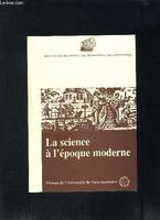 Science à l'époque moderne. bulletin de l'ahmuf 21