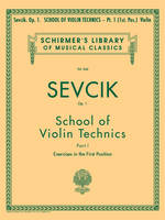 School of Violin Technics, Op. 1 - Book 1